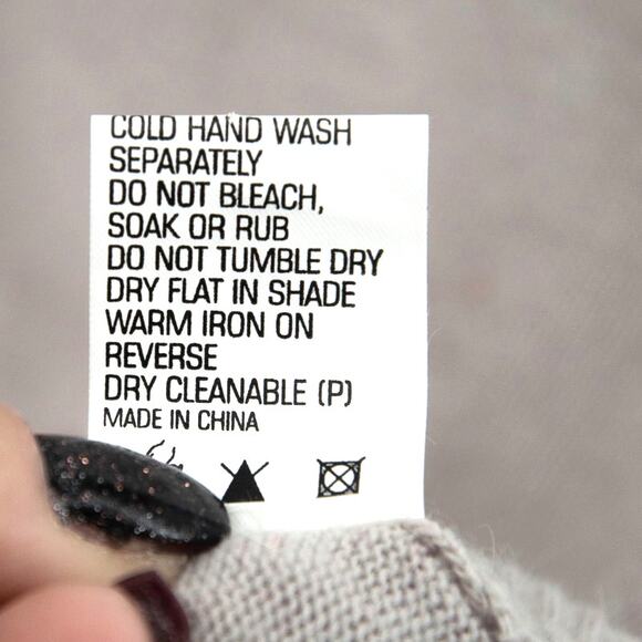 Something Else by Natalie Wood Beige Angora Viscose Blend Ivory Button Sleeves 4 - Picture 10 of 15